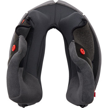 agv k6 gray AGV K6/K6 S Cheek Pads - Black/Gray