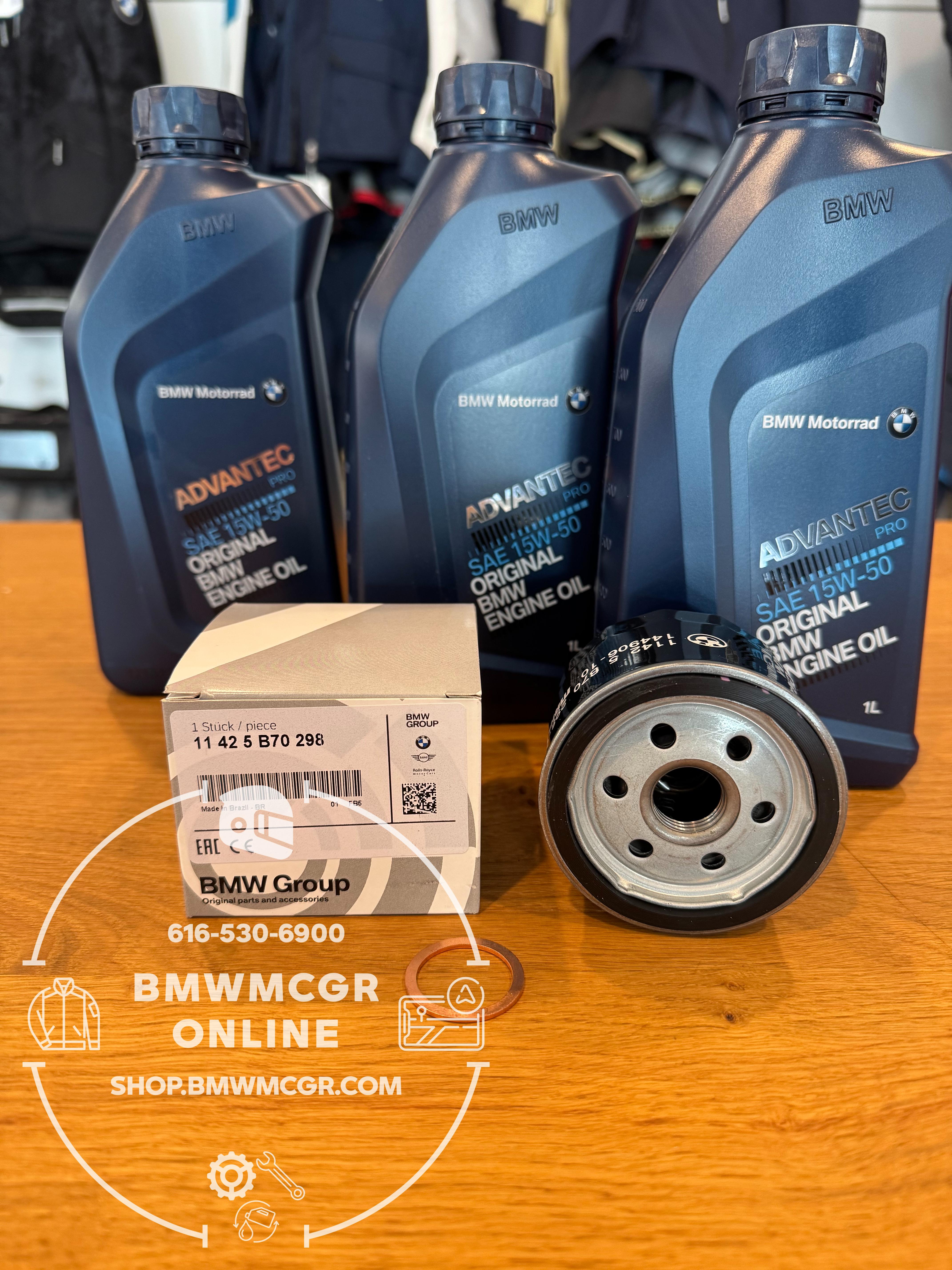 Inspektion Bmw F/800/Gs 2012/2016 Ölfiltersatz Luft Castrol