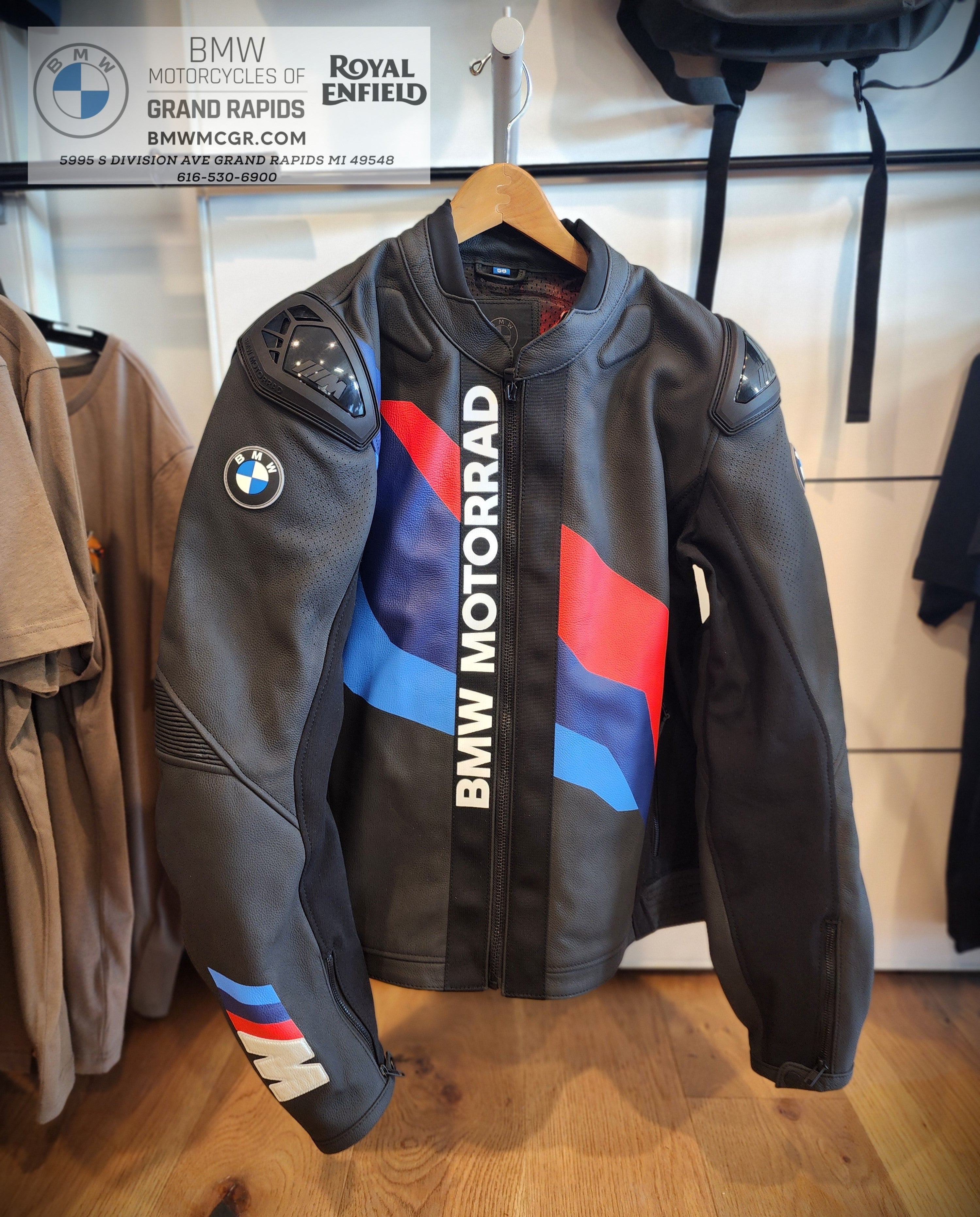 Bmw leather motorcycle shops jacket