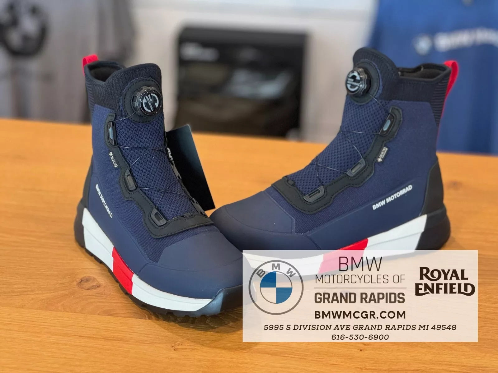 BMW MOTORRAD KAWIR GTX GORE-TEX® SNEAKERS - NIGHT BLUE – BMW BMW MOTORRAD KAWIR GTX GORE-TEX® SNEAKERS - NIGHT BLUE – BMW