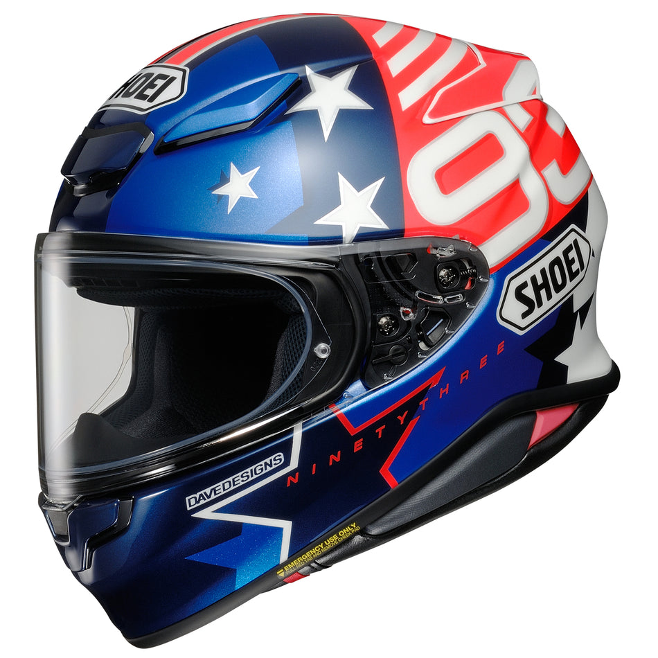 SHOEI RF-1400 Full-Face Helmet – Marquez American Spirit