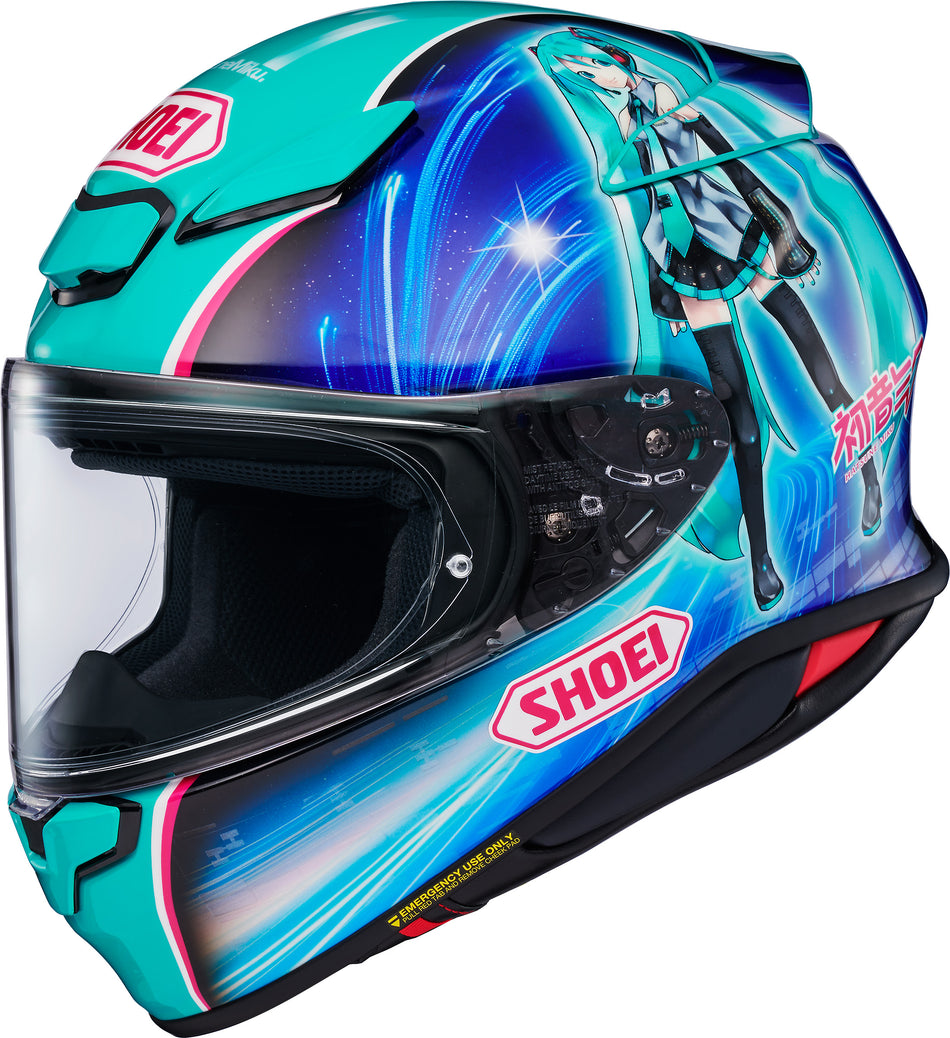 SHOEI RF-1400 Full-Face Helmet – Hatsune Miku