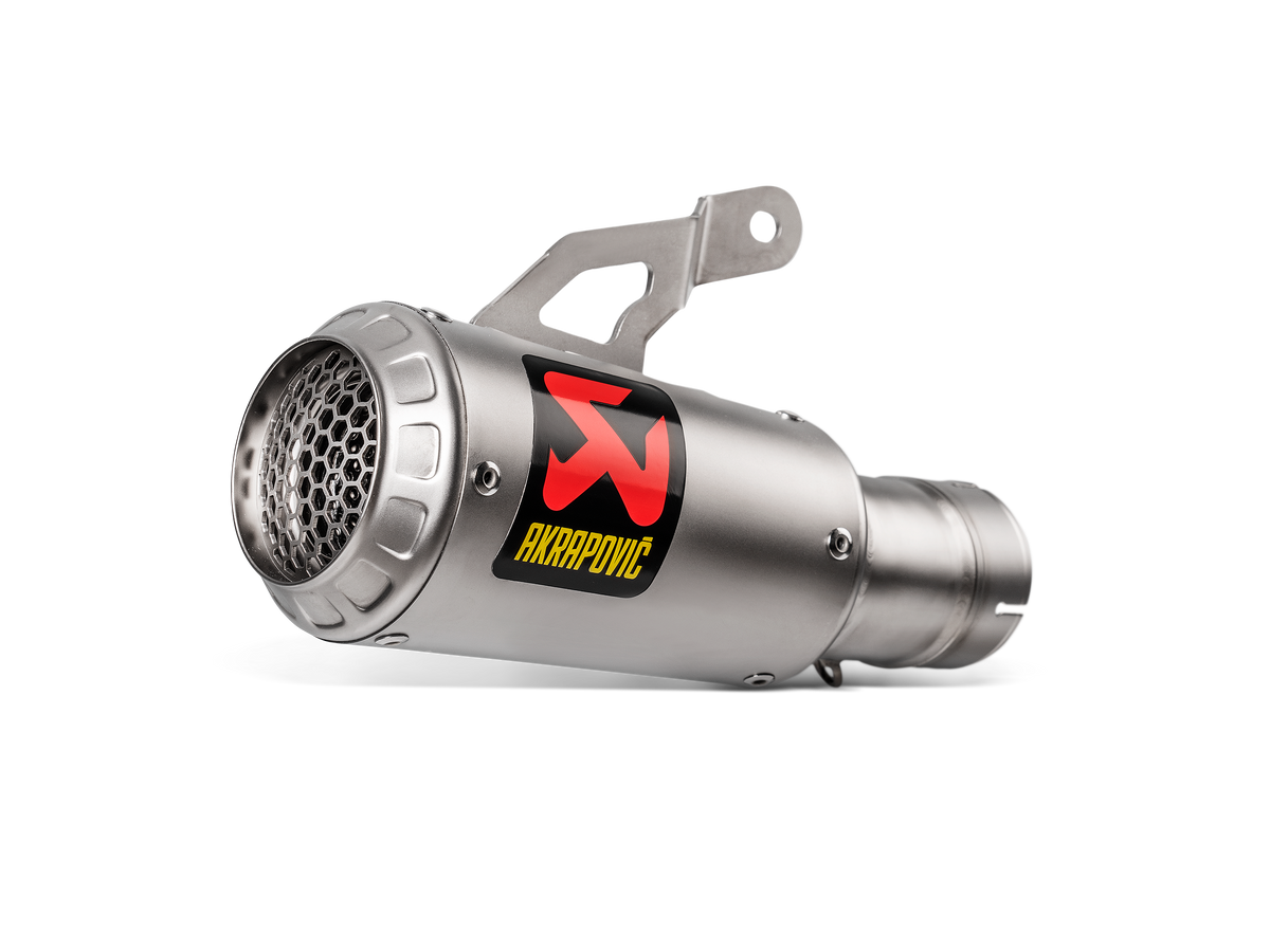 Akrapovic Titanium Slip-On Line Muffler S1000RR 2019-2026 M1000RR Akrapovic Titanium Slip-On Line Muffler S1000RR 2019-2026 M1000RR