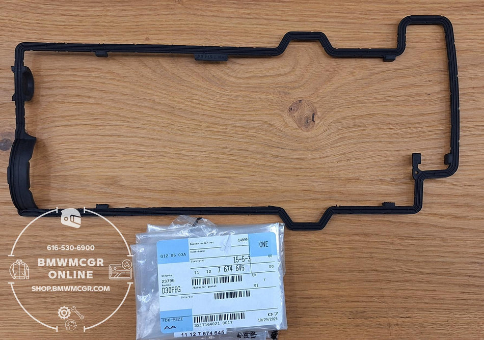 Valve Cover Gasket Exterior 11127674645 K1200/K1300 2005-2016