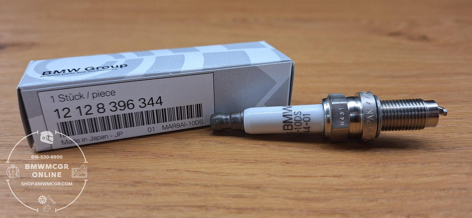 BMW Spark Plug: 12128396344 for R18 2021-2025 and R nineT 2021-2023 R12 2024