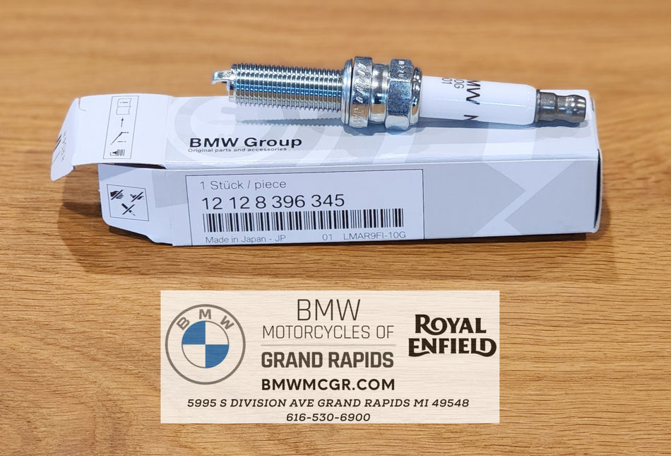 BMW SPARK PLUG: 12128396345 for 2019-23 S1000RR, 2020-23 S1000XR
