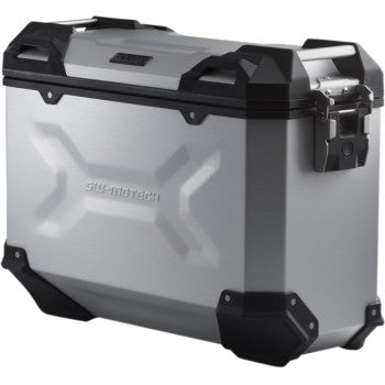 TRAX ADV Hard Case - 37 Liter - Silver - Right