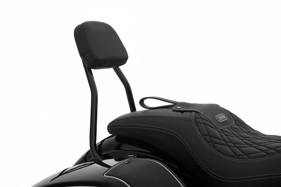 WUNDERLICH BLACK PASSENGER BACKREST FOR R18 BAGGER 2022-2023