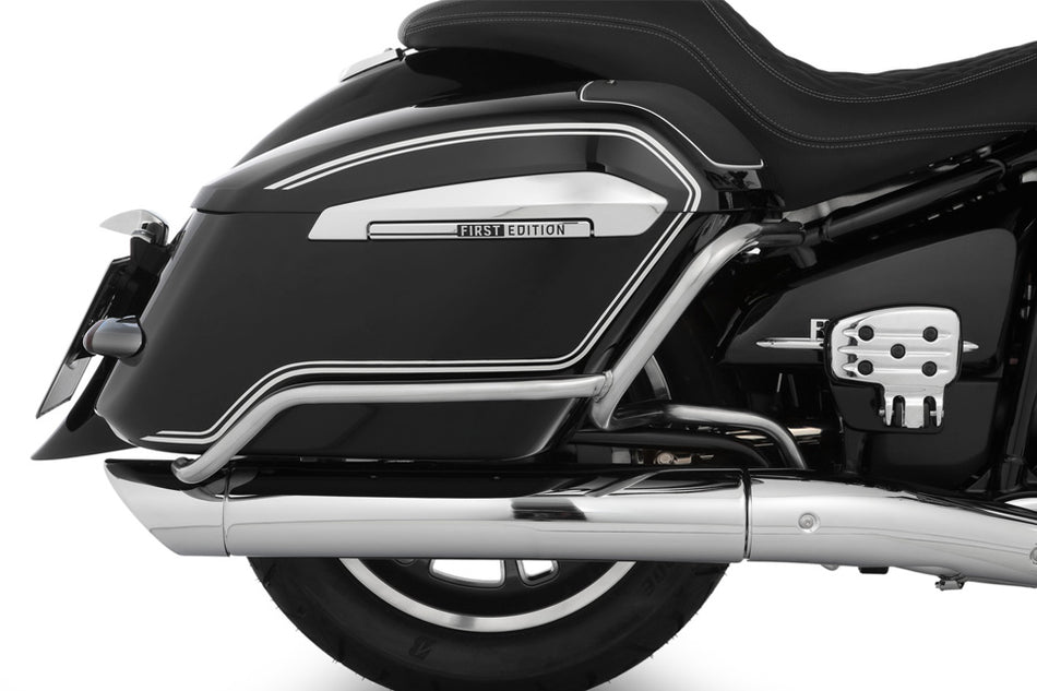 Wunderlich Bag Protection Bars Chrome FOR R18 BAGGER AND TC 2022-2023