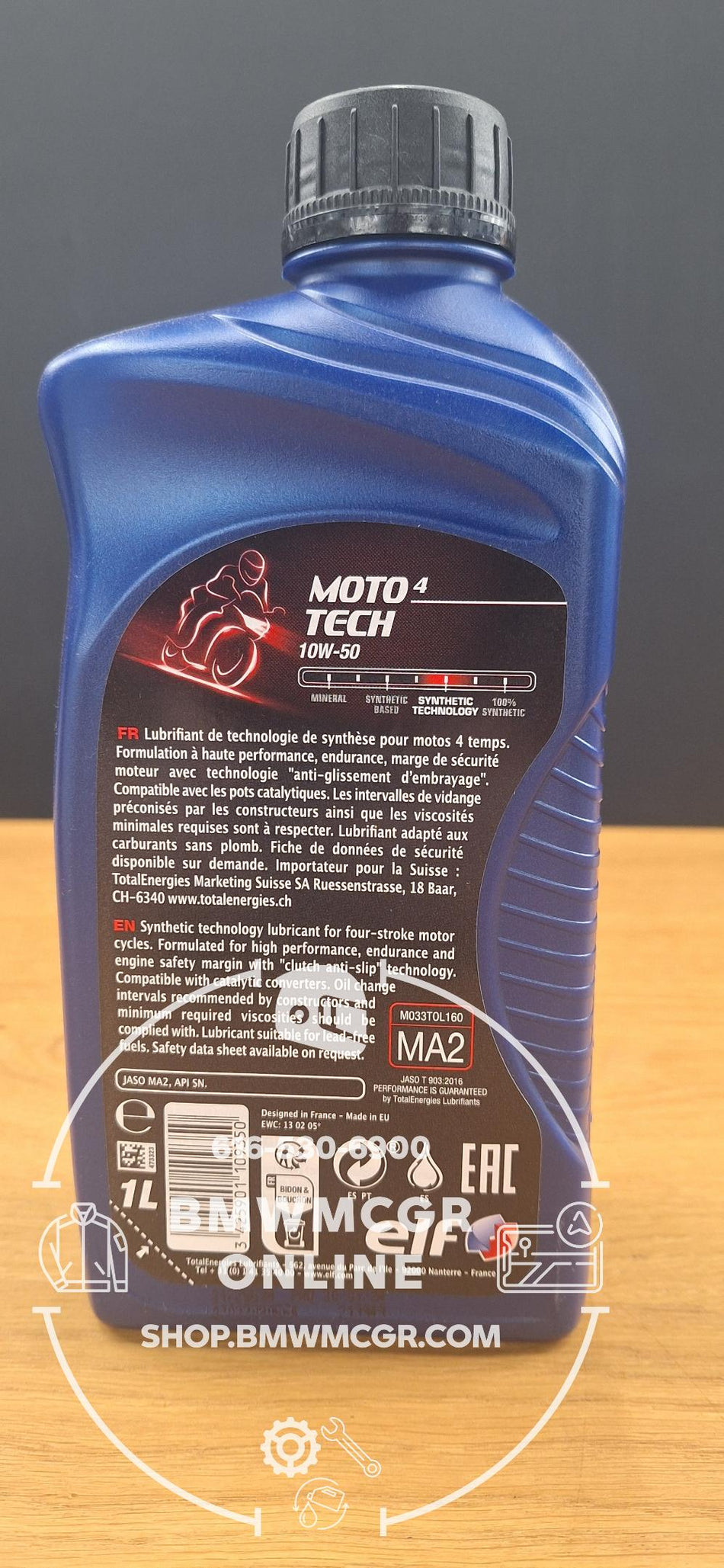 ELF MOTO 4 ROAD 1L 10W-50 for Royal Enfield