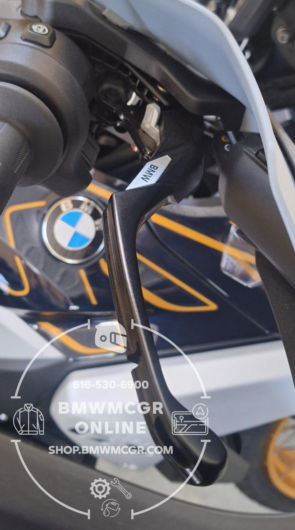 BMW R1300GS Option 719 Adjustable Handlebar Brake Lever, Shadow