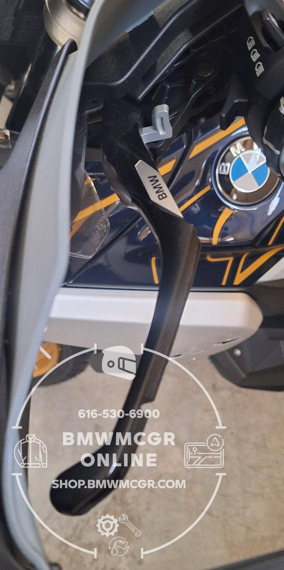 BMW R1300GS Option 719 Adjustable Handlebar Clutch Lever, Shadow