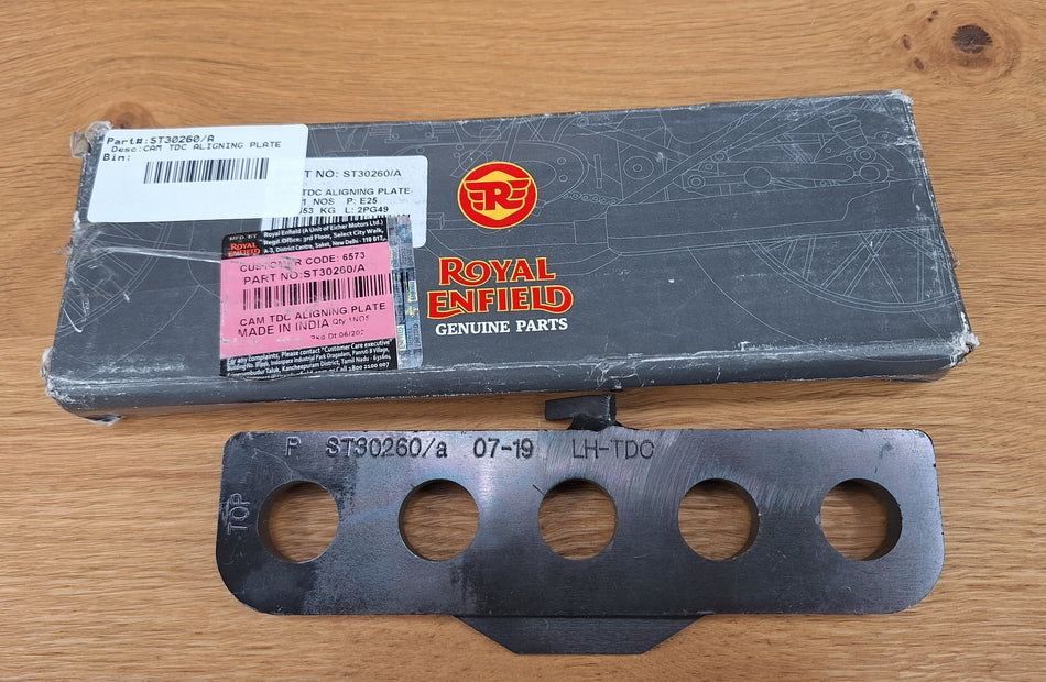 CAM - TDC ALIGNMENT PLATE FOR 650 TWINS