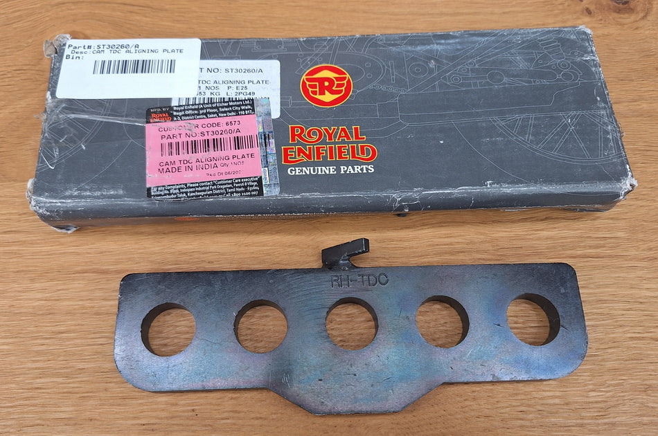 CAM - TDC ALIGNMENT PLATE FOR 650 TWINS