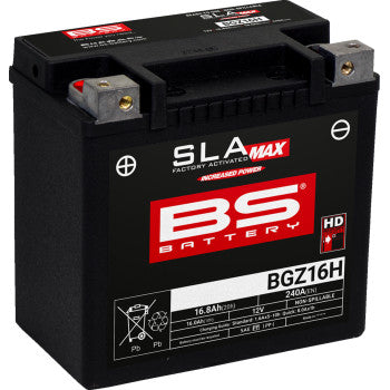 SLA MAX Factory Activated AGM Battery fits R1200GS 1250GS 05-2024 F-Twin Models 650/700/800 ST R GT GS K1200S/R K1300S/R