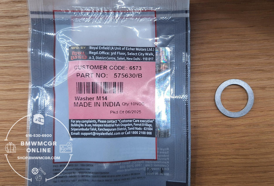 Royal Enfield Oil Drain Plug Washer for 650 Models