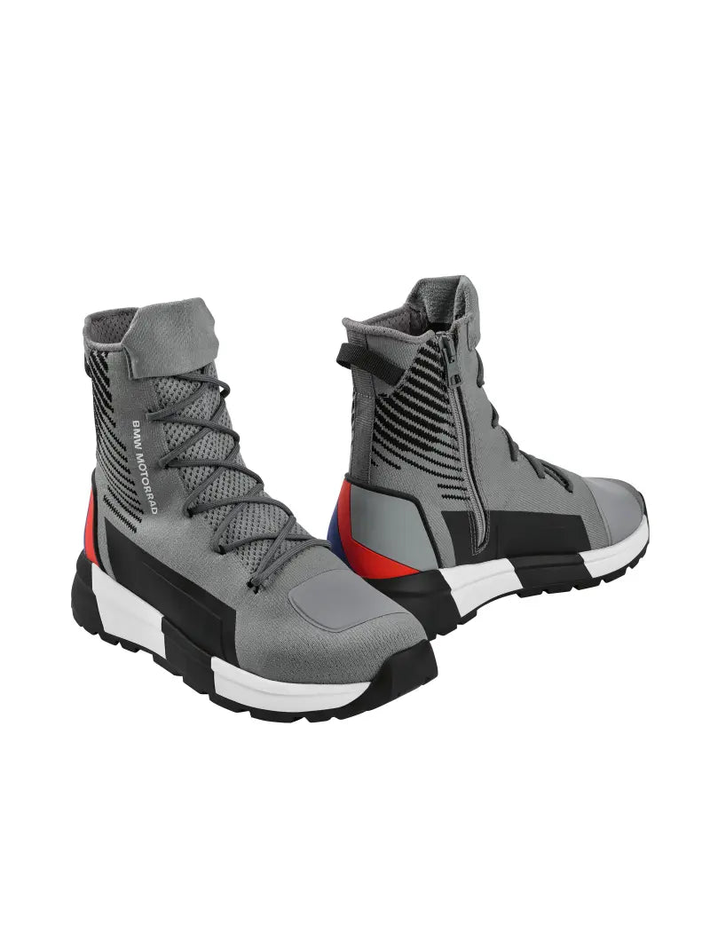 BMW MOTORRAD KNIT RACE SNEAKERS 2024 VIBRAM SOLES, GRAY