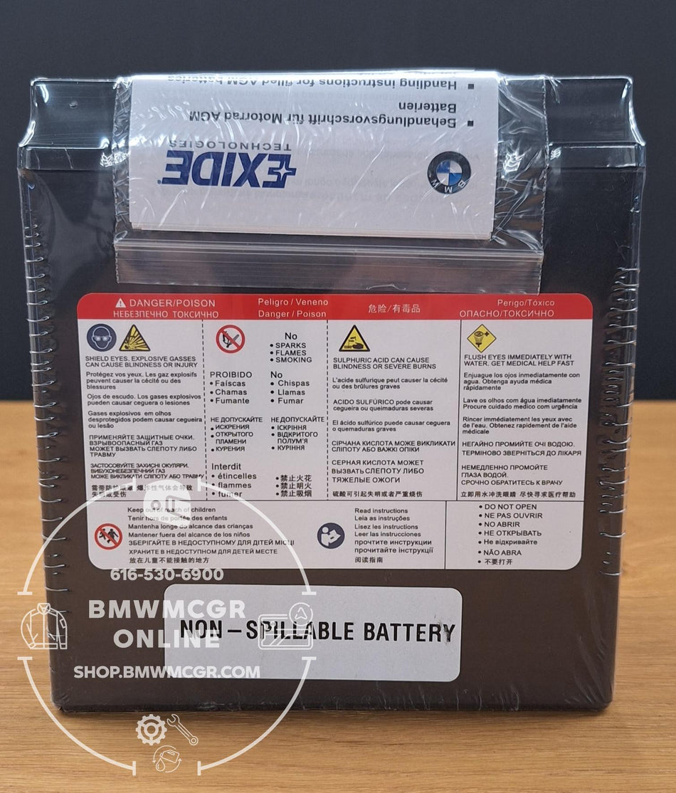 BMW AGM BATTERY R1200/1250RT 2014-2023 K1600 2017-2023