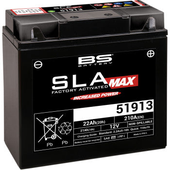 BS BATTERY SLA MAX R259/K-Bike 12V 22AH