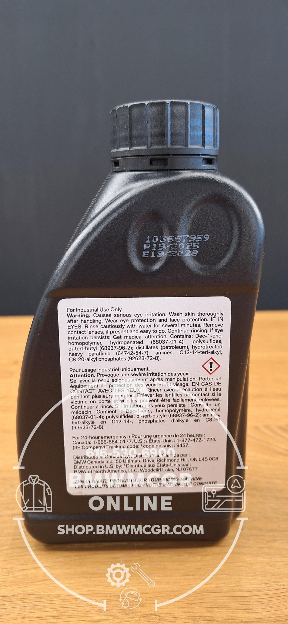 BMW HYPOID AXLE OIL G3 70W80 FUCHS TITAN GEAR FINAL DRIVE/TRANS BMW MOTORCYCLES