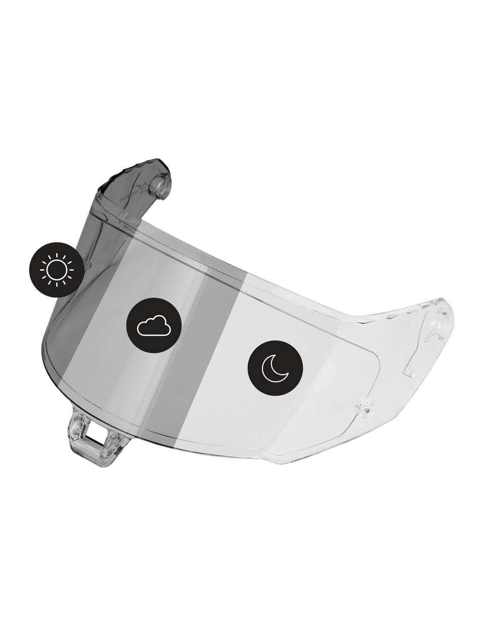 AFHS-01 Photochromatic Helmet Visor for Supertech R7 and R10