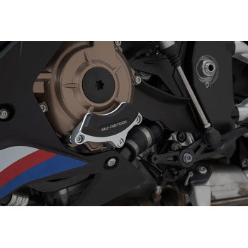 Engine Case Protector - Black/Silver - BMW - S1000 R | M1000 RR