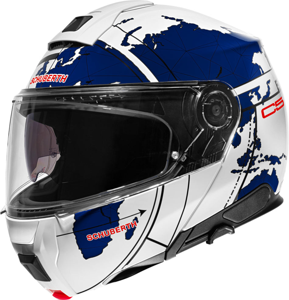 Schuberth C5 Modular Motorcycle Helmet - Globe Designs