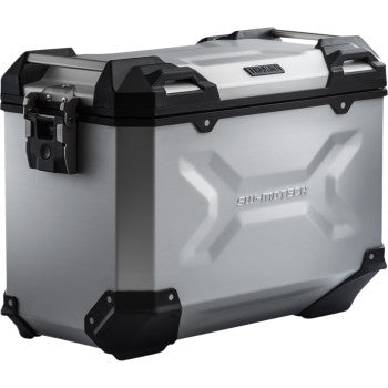 TRAX ADV Hard Case - 45 Liter - Silver - Left