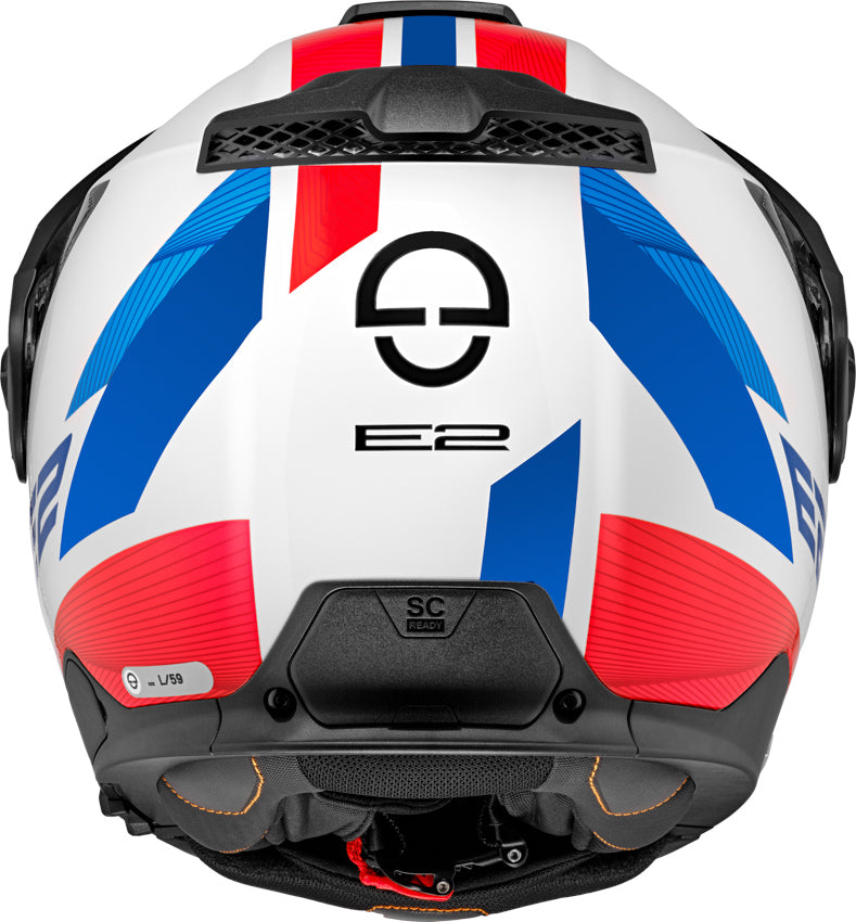 schuberth adventure helmets Schuberth E2 Defender Helmet, black-matt/red, Size XS (53)