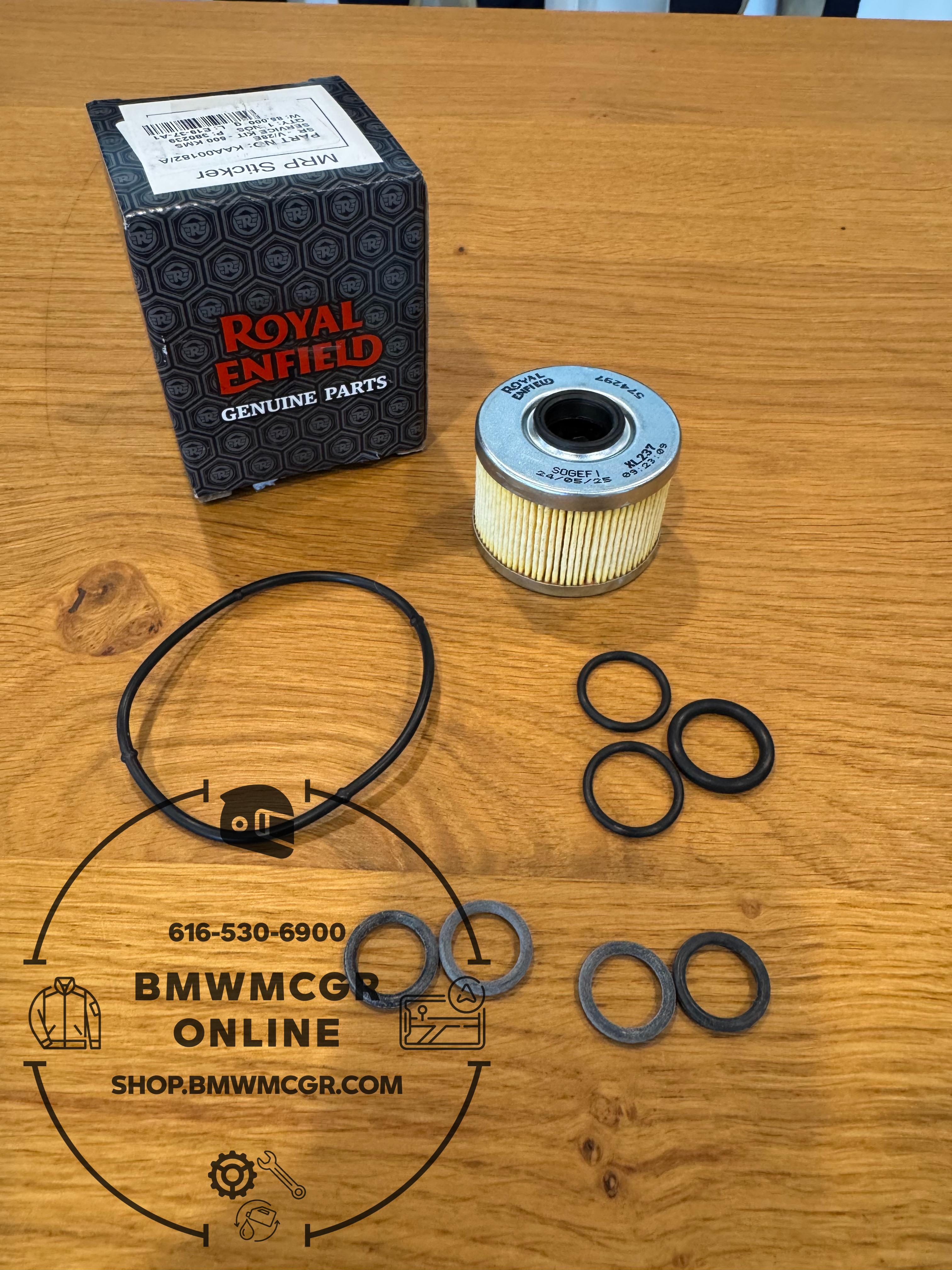 Royal Enfield Oil Filter Kit for 450 Himalayan and Guerrilla 2025-2026 ...