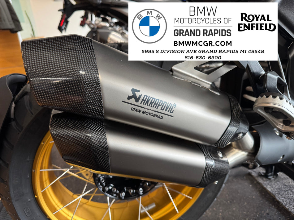 BMW SPORT DOUBLE SILENCER TITANIUM SILVER R1300GS/GSA/R/RS 2024-2026