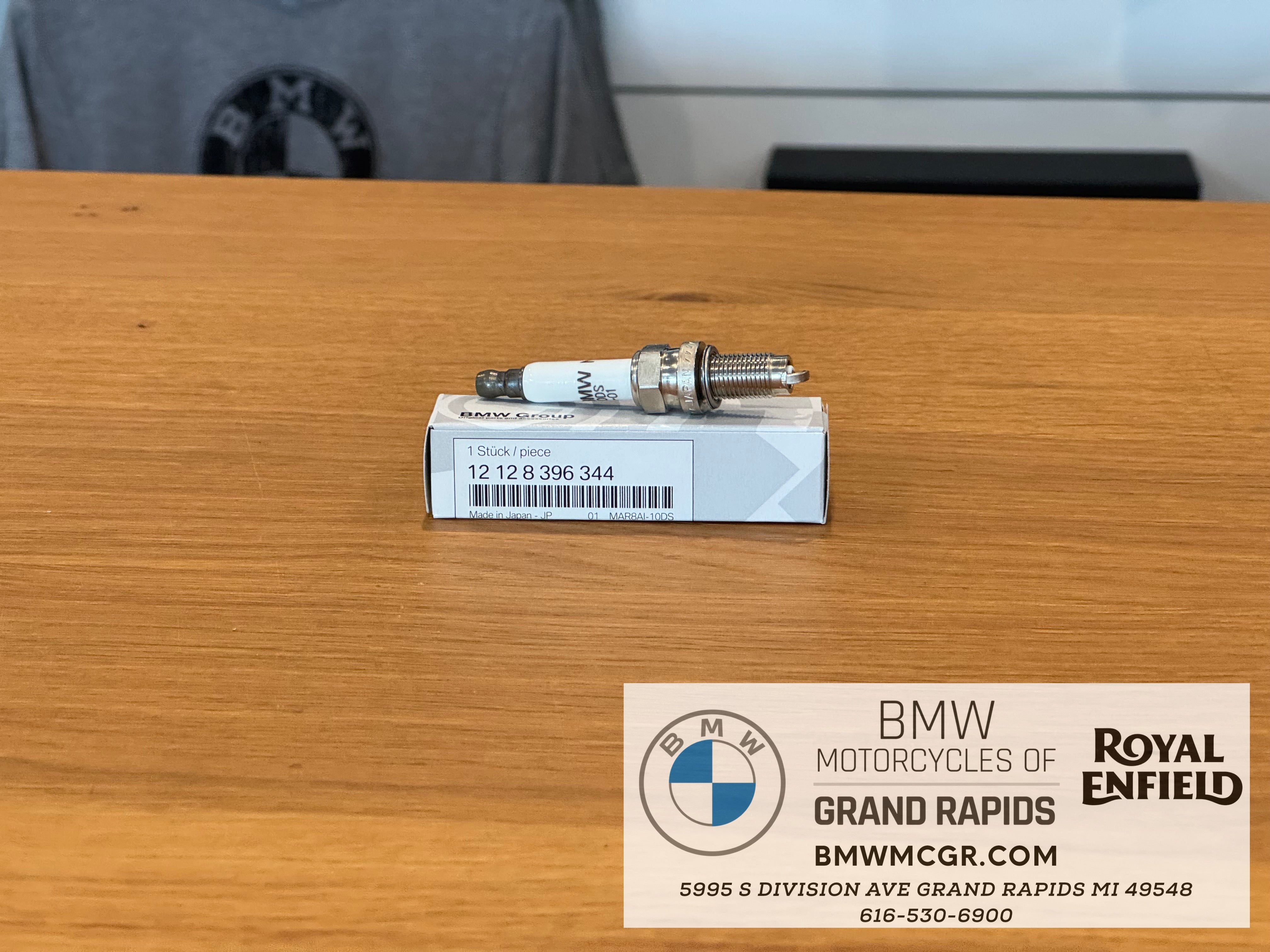 BMW Spark Plug: 12128396344 for R18 2021-2025 and R nineT 2021