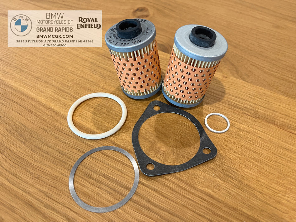 AIRHEAD OIL FILTER KIT FOR MODELS WITHOUT OIL COOLER 1970-1995