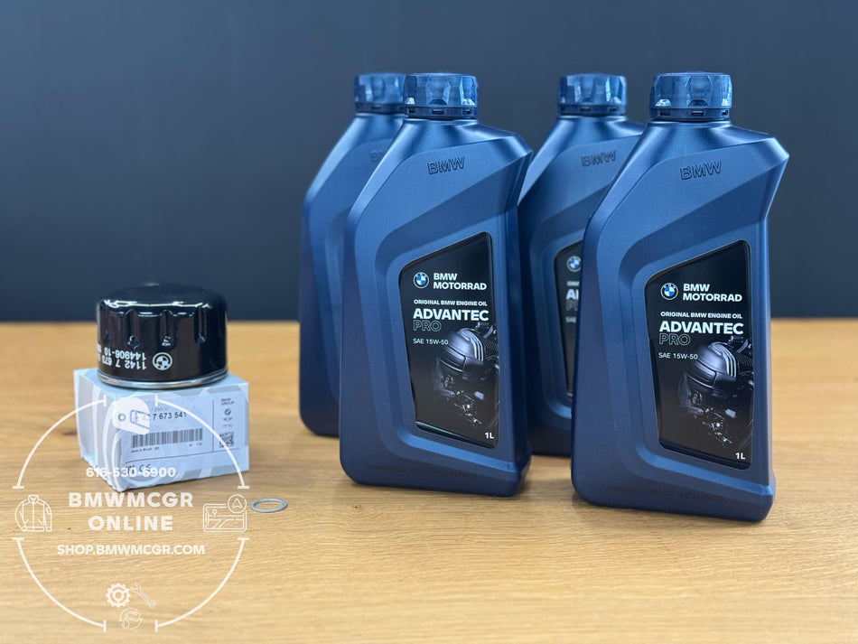 Oil Change Kit for BMW Air/Oil-Cooled Boxer R1200 K2X HP2 RNineT R18 R12