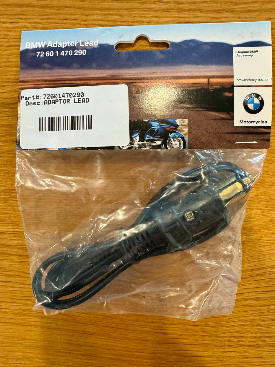 BATTERY CHARGER ADAPTER LEAD to BMW DIN PLUG