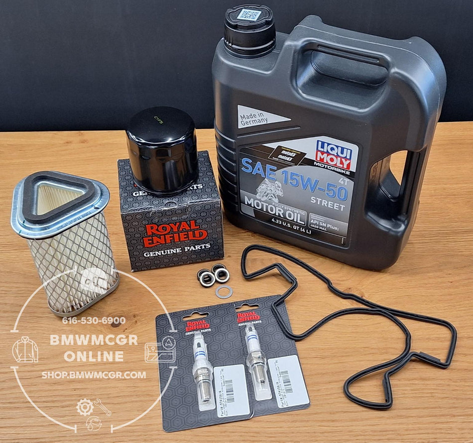Full Service Kit (6000 Mile Service) for Royal Enfield INT/Continental GT/Bear 650