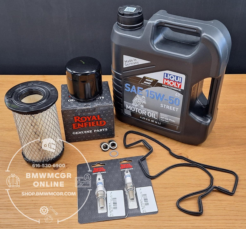Full Service Kit (6000 Mile Service) for Royal Enfield Super Meteor/Shotgun 650