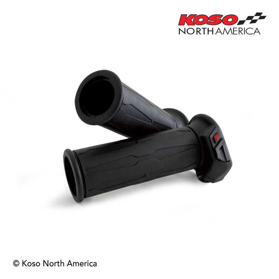 Apollo Heated Grips Motorcycle 7/8" x 120mm
