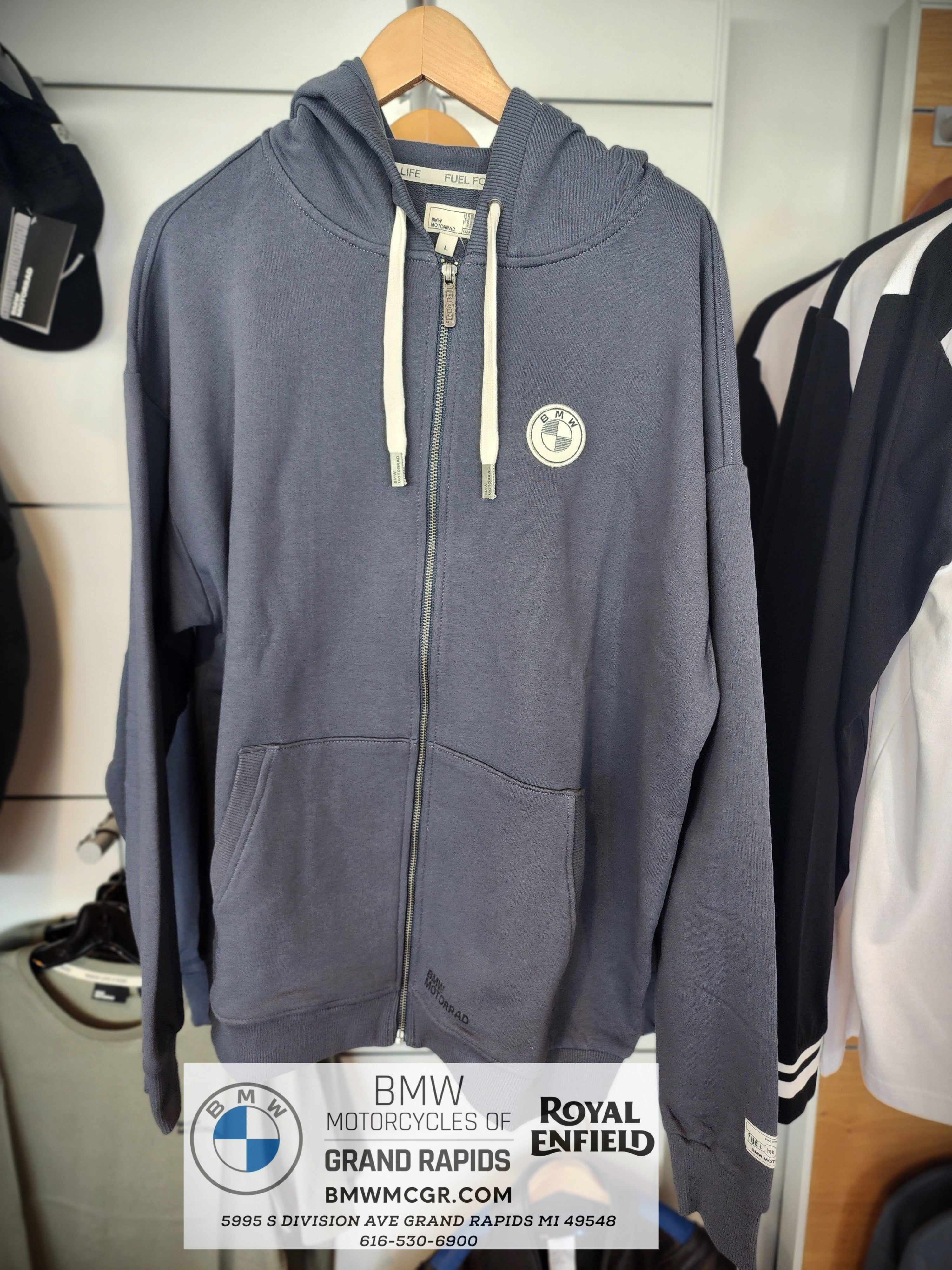 BMW Soulfuel Zip Hoodie – BMW Motorcycles of Grand Rapids