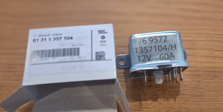 BMW Starter Relay 61311357104 Airhead /6 1973-1976