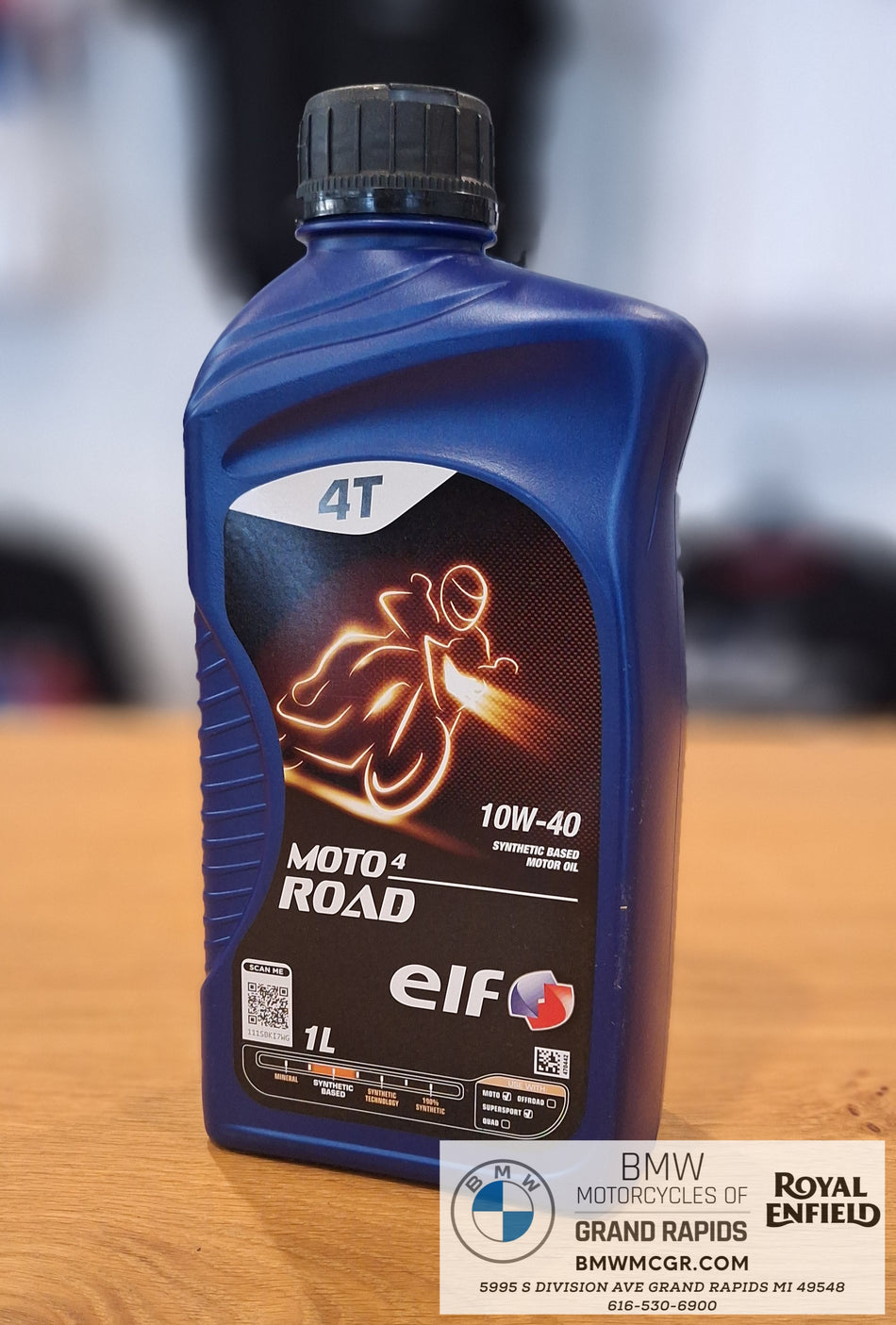 ELF MOTO 4 ROAD 1L 10W-40 for Royal Enfield