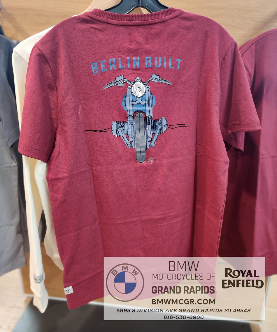 BMW R nineT T-Shirt in Dark Red