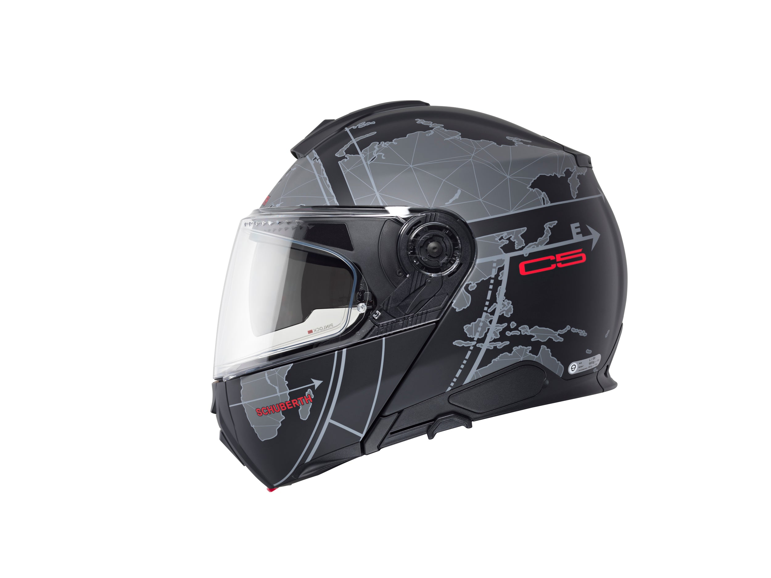 Schuberth C5 Globe Helmet - Green Schuberth C5 Globe Helmet - Green