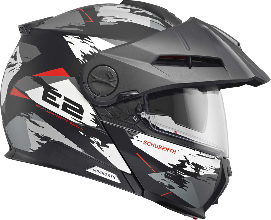 Schuberth E2 Modular Adventure Motorcycle Helmet - TRAIL