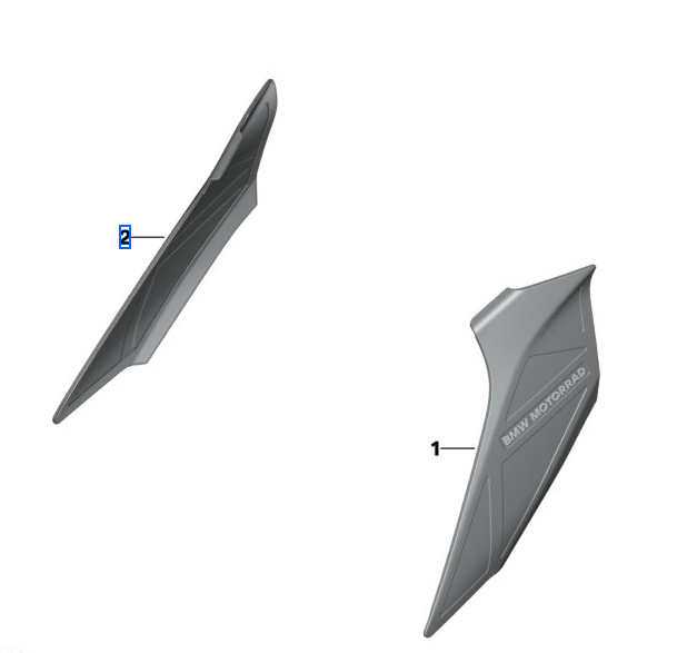 BMW R1300GS REAR FRAME GUARD RIGHT
