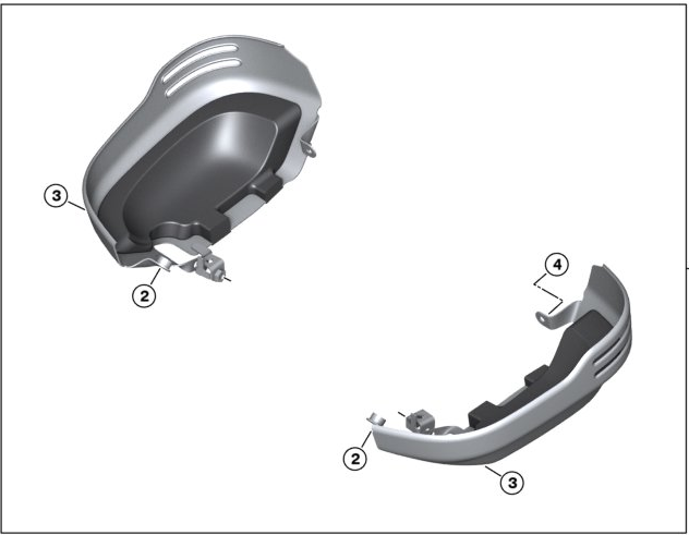 BMW Cylinder Head Cover Guard Kit R12/R12 nineT