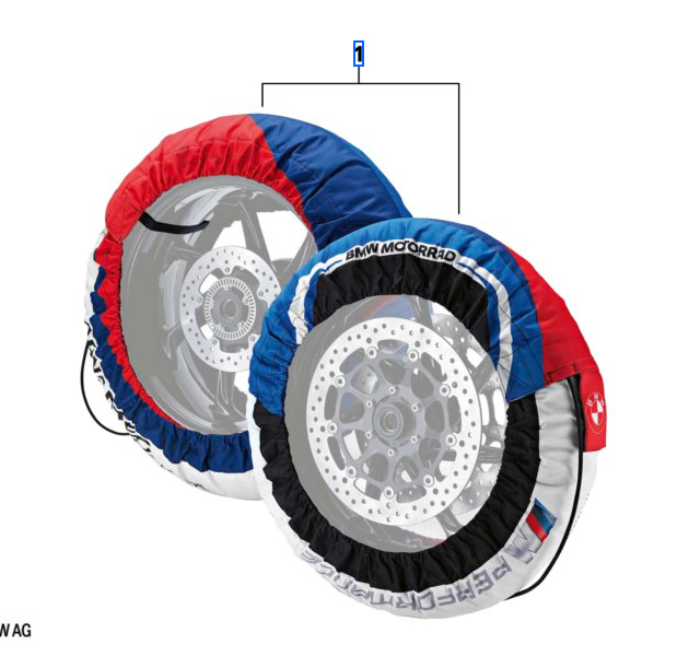 BMW Motorsport Tire Warmers