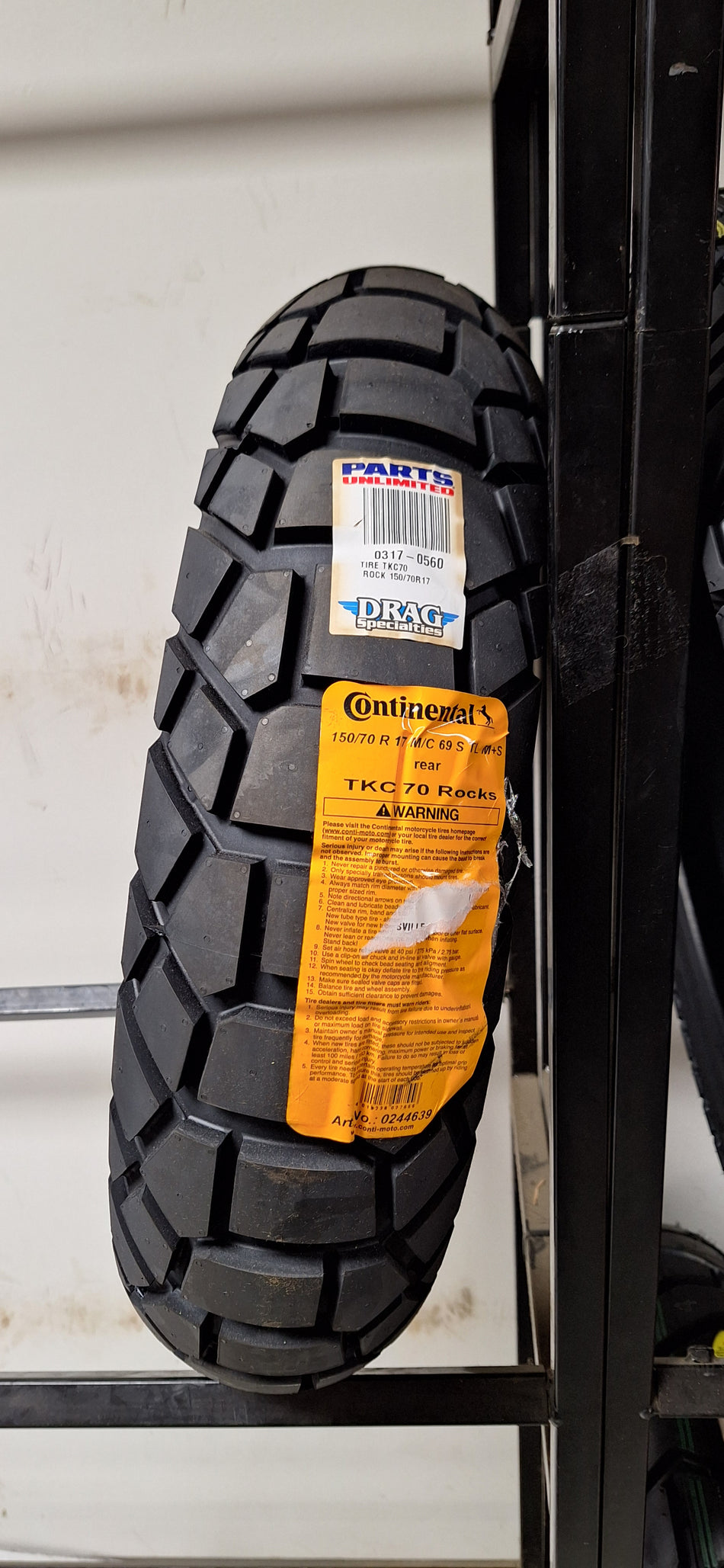 Continental TKC70 150/70-17 CLOSEOUT TIRES