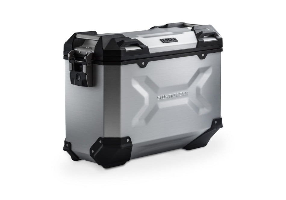 TRAX ADV Hard Case - 37 Liter - Silver - Left