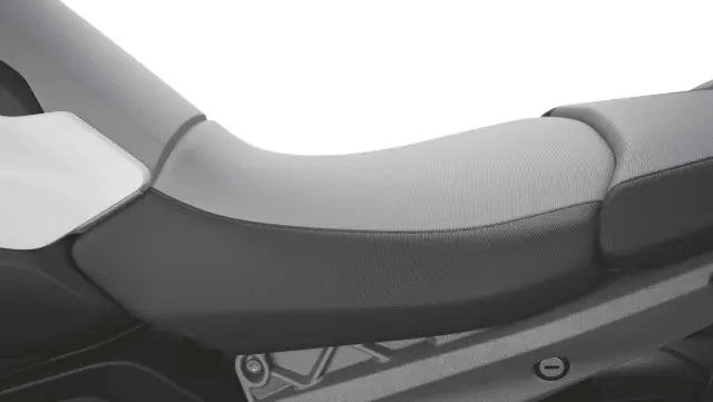 BMW R1300GS Heated Comfort Standard Seat, Black/Gray